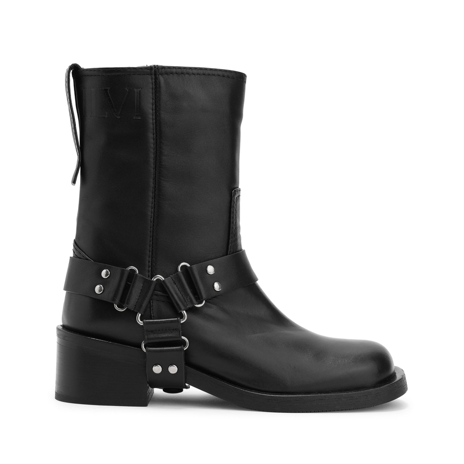 Matthew Black Leather Women's Boot