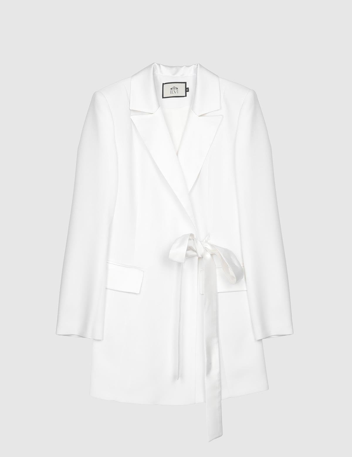Abelia White Women's Jacket Dress
