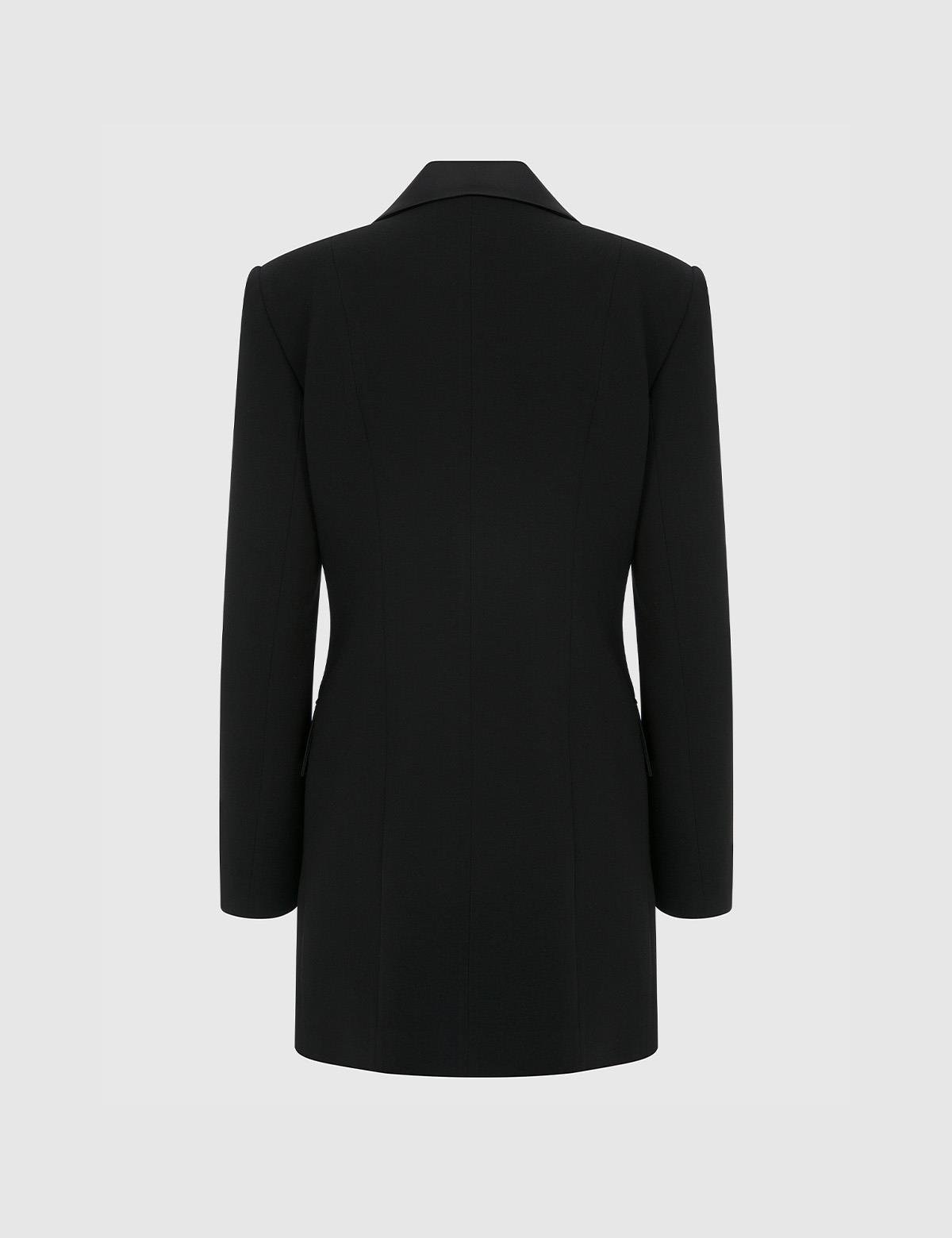 Abelia Black Women's Jacket Dress