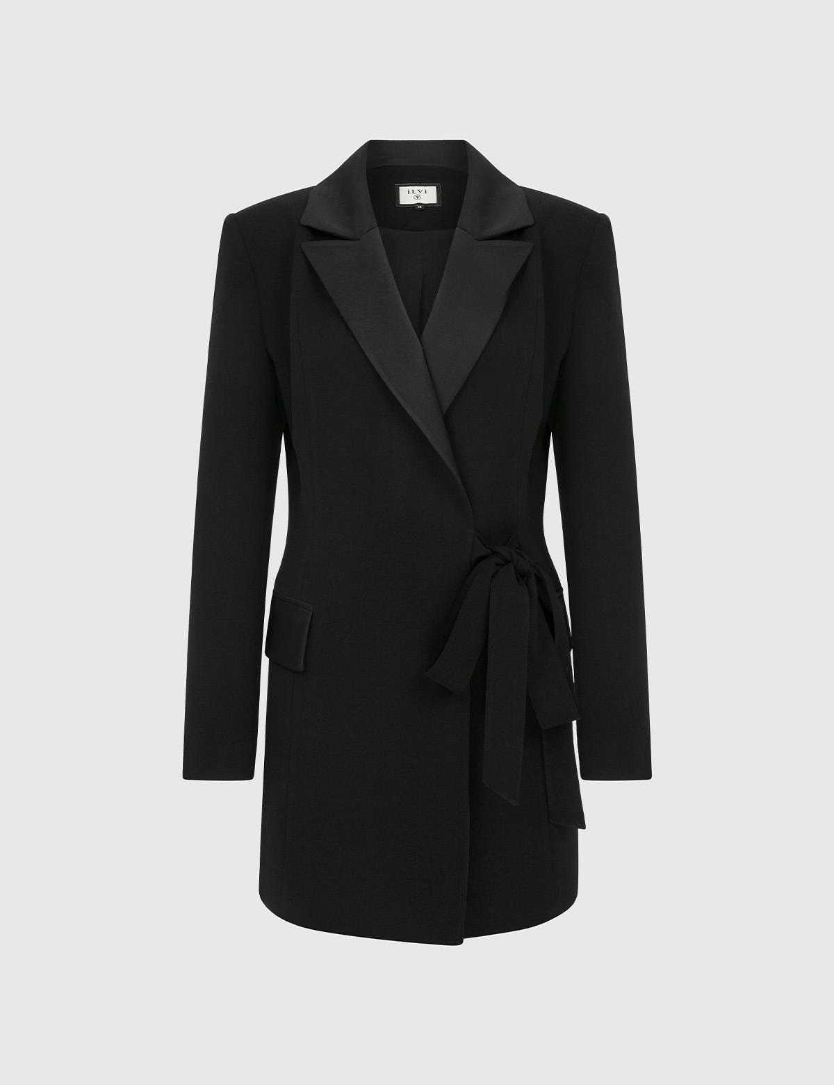 Abelia Black Women's Jacket Dress