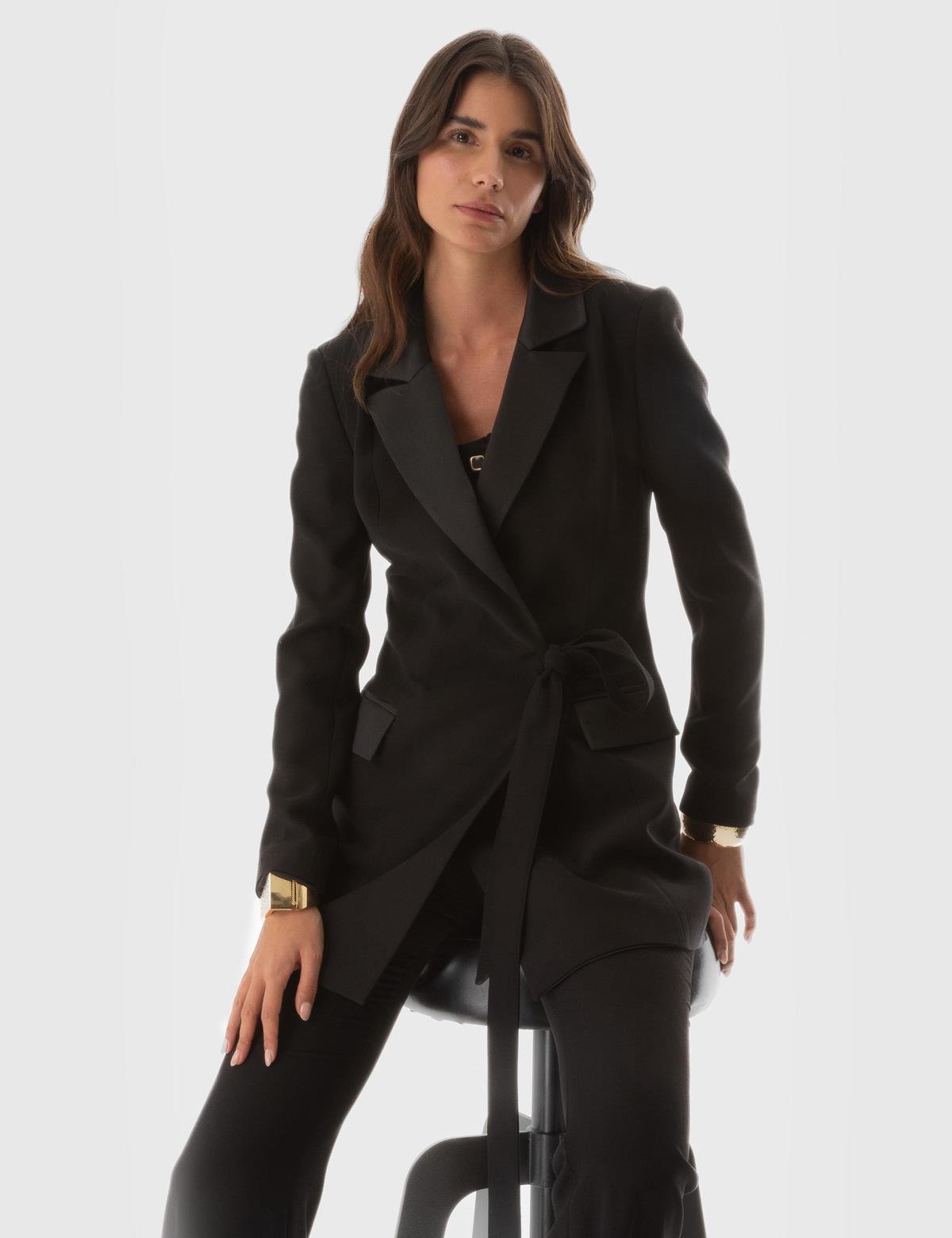 Abelia Black Women's Jacket Dress