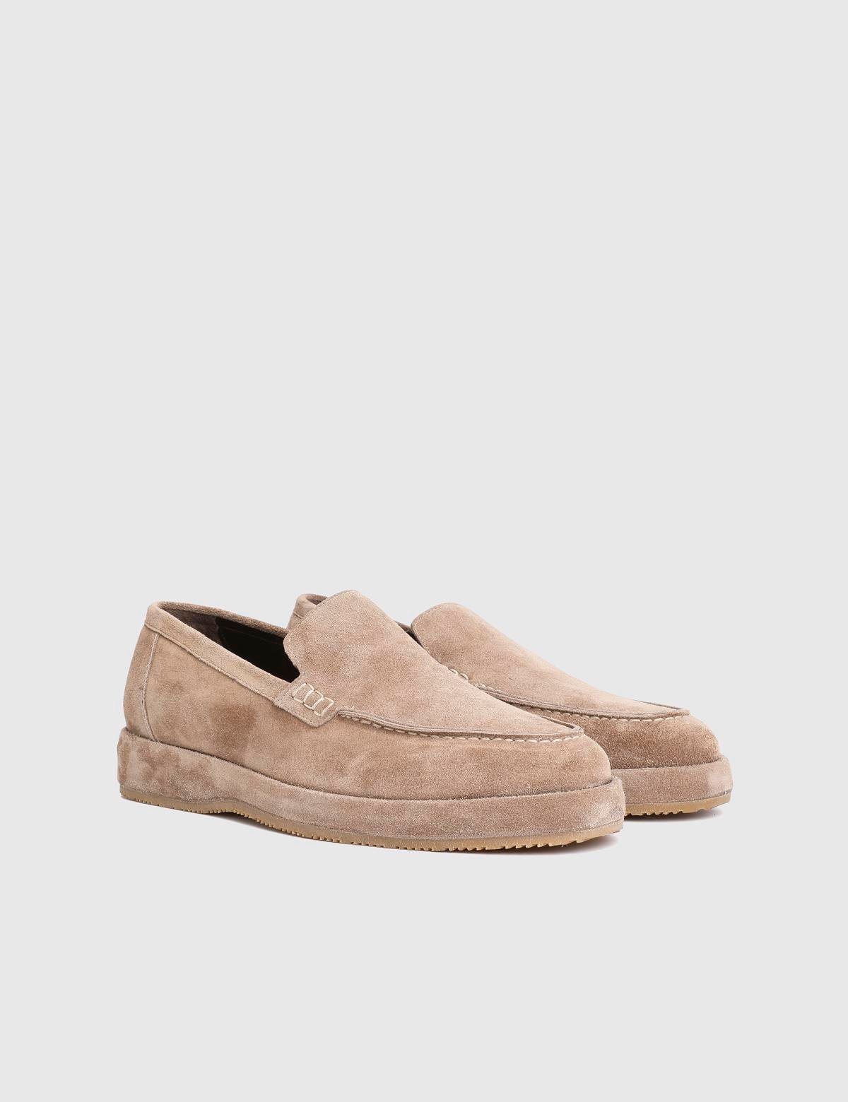 Alburg Mink Suede Leather Men's Loafer