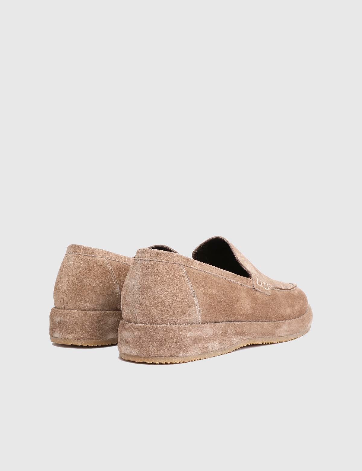 Alburg Mink Suede Leather Men's Loafer