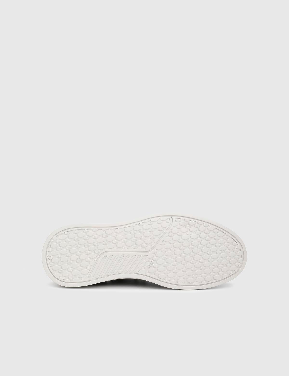 Albury Grey Suede Leather Tricot Men's Sneaker