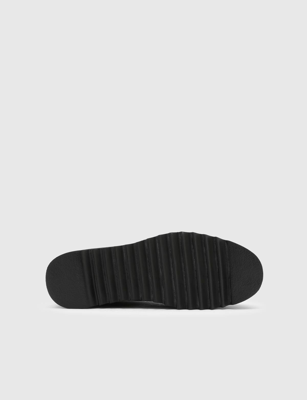 Alwyn Black Snake Leather Men's Loafer