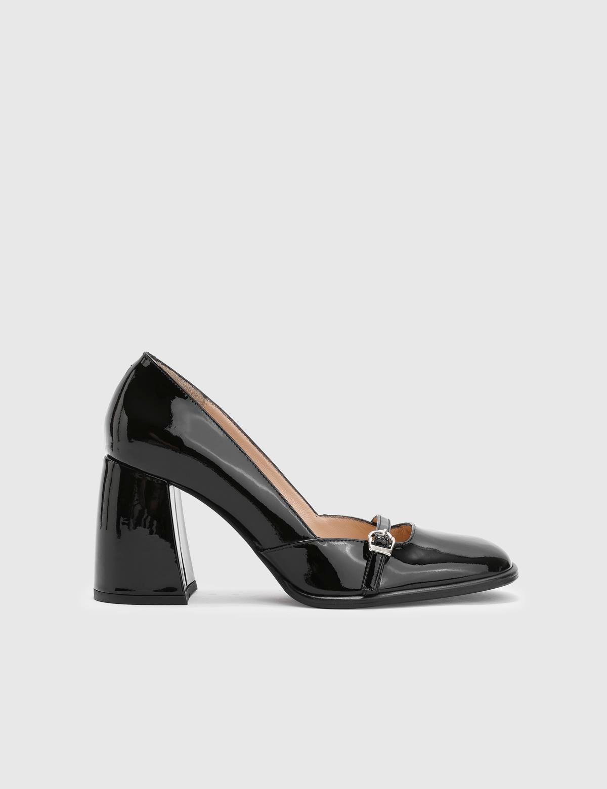 Anais Black Patent Leather Women's Pump
