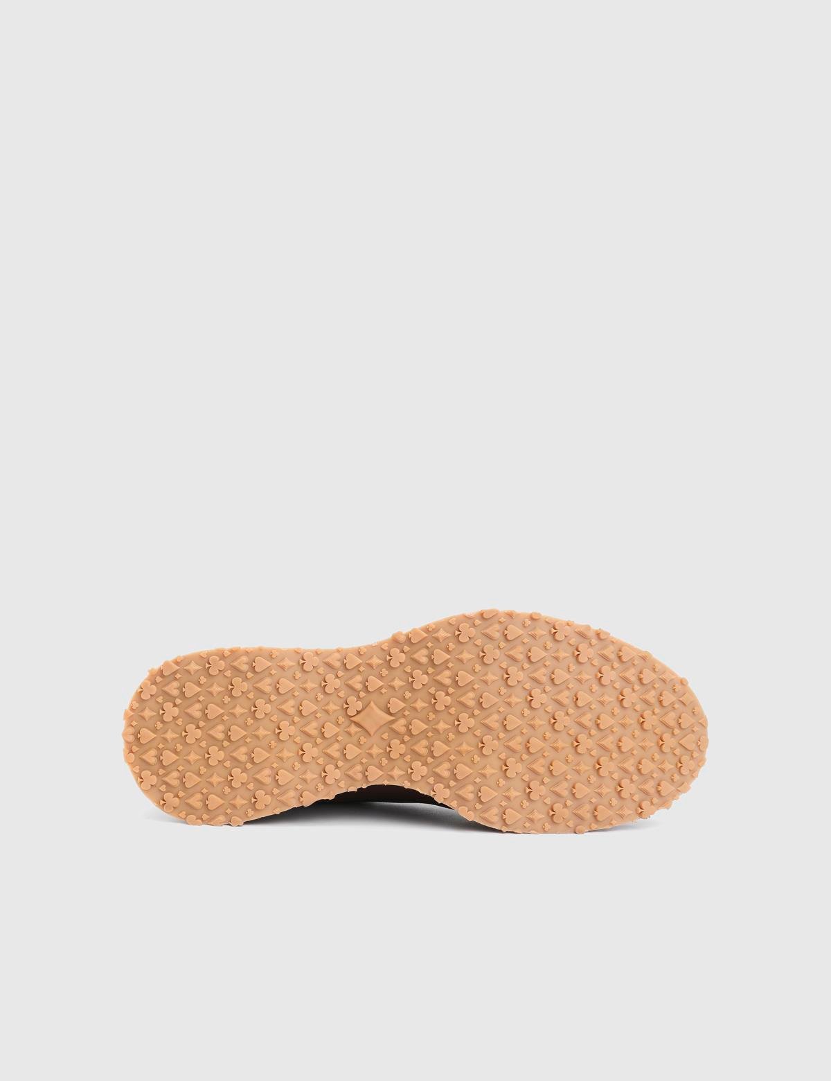 Ancis Brown Leather Men's Sneaker