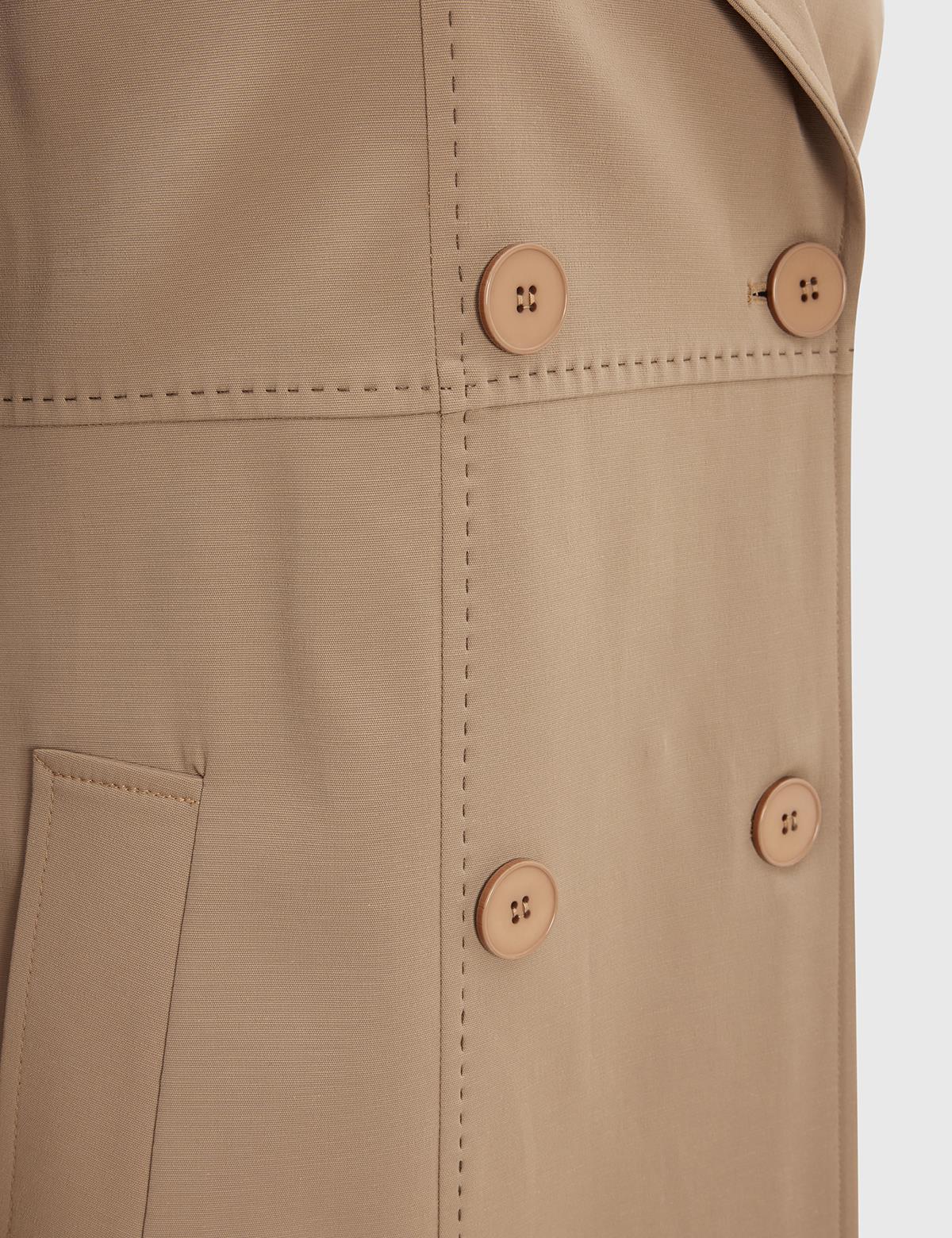 Andrada Camel Women's Trench Coat