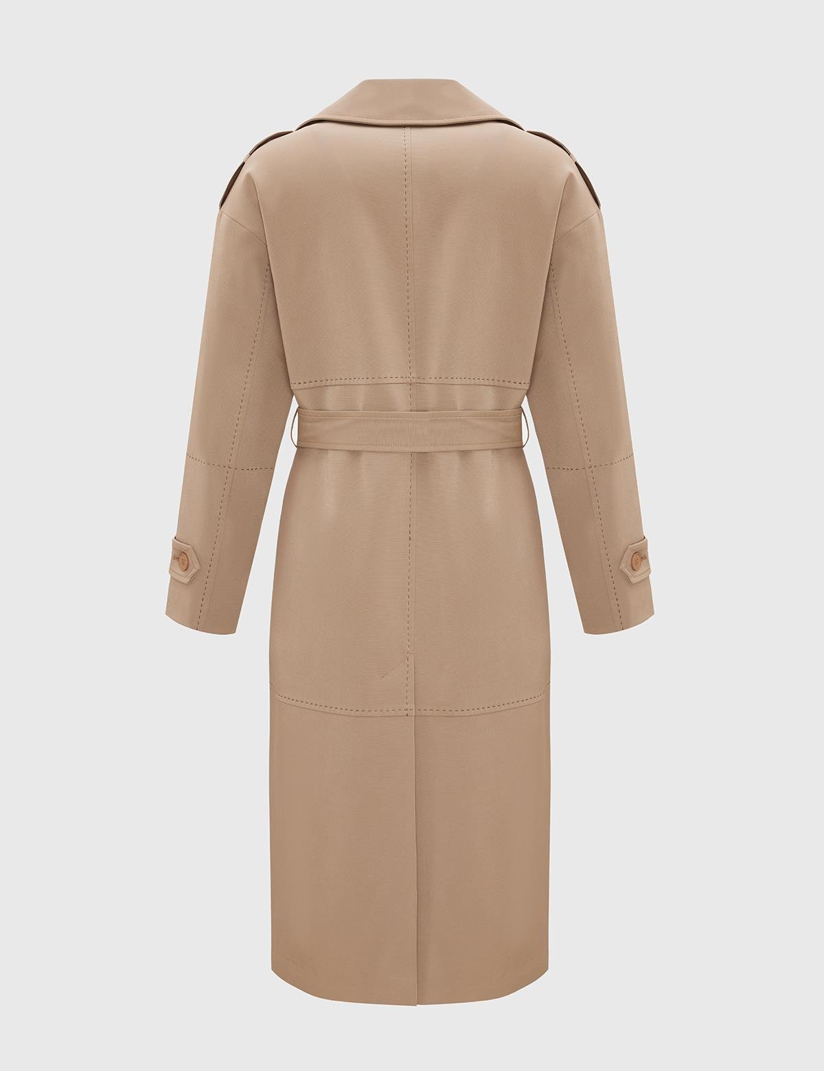 Andrada Camel Women's Trench Coat
