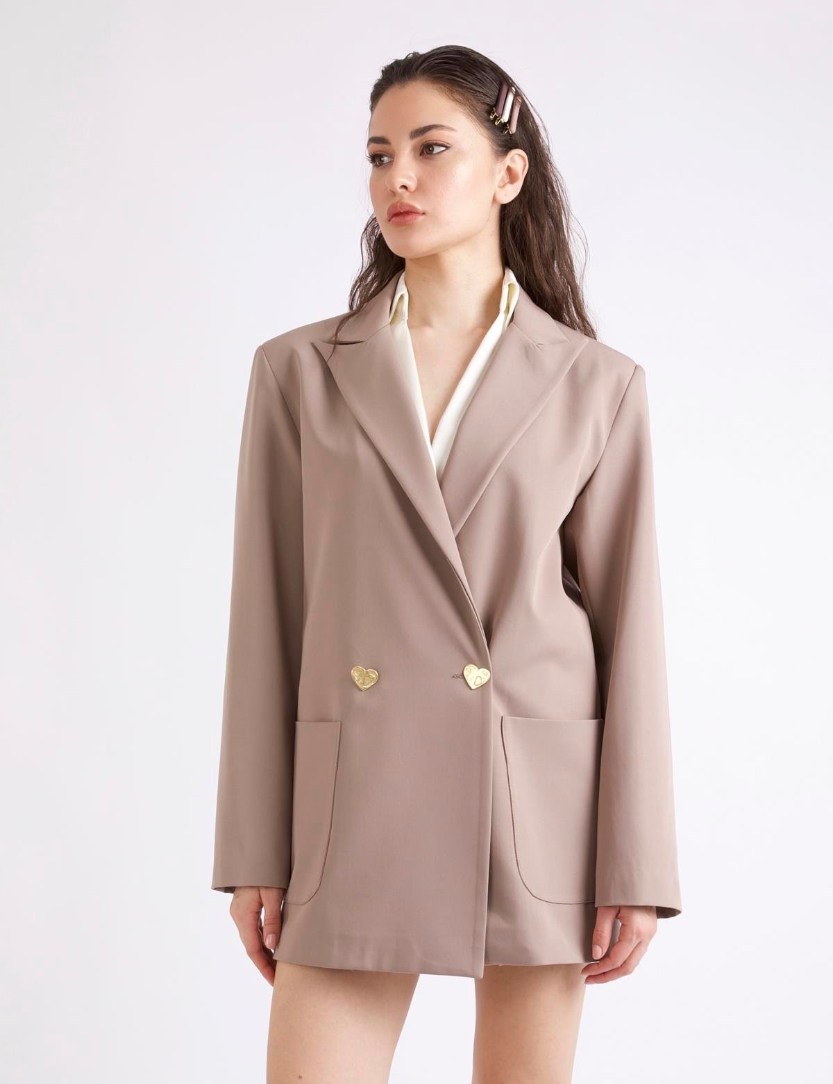 Annalisa Mink Women's Oversized Jacket