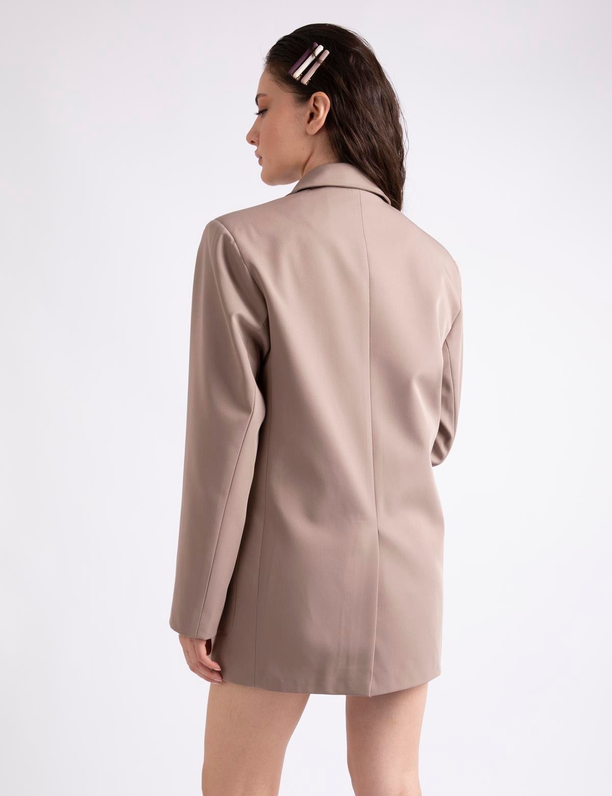 Annalisa Mink Women's Oversized Jacket