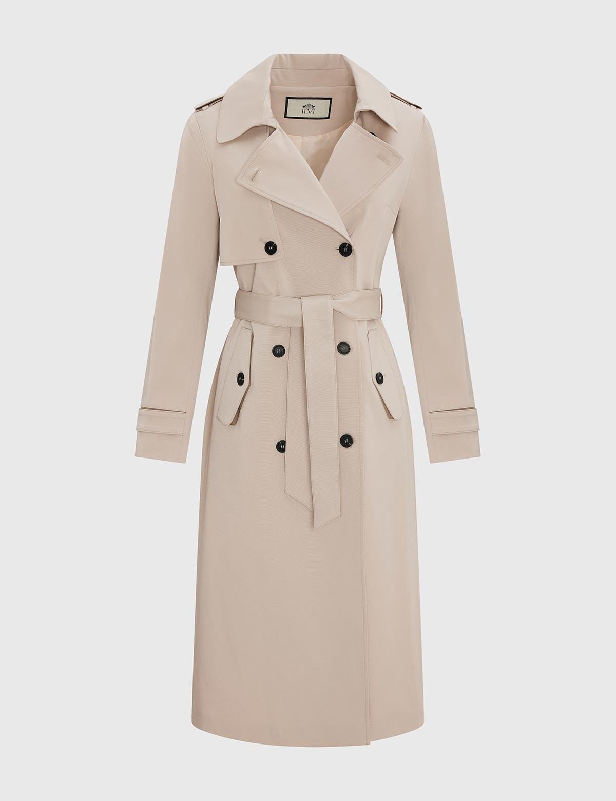 Arira Beige Women's Trench Coat
