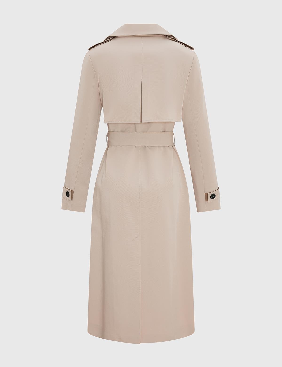 Arira Beige Women's Trench Coat