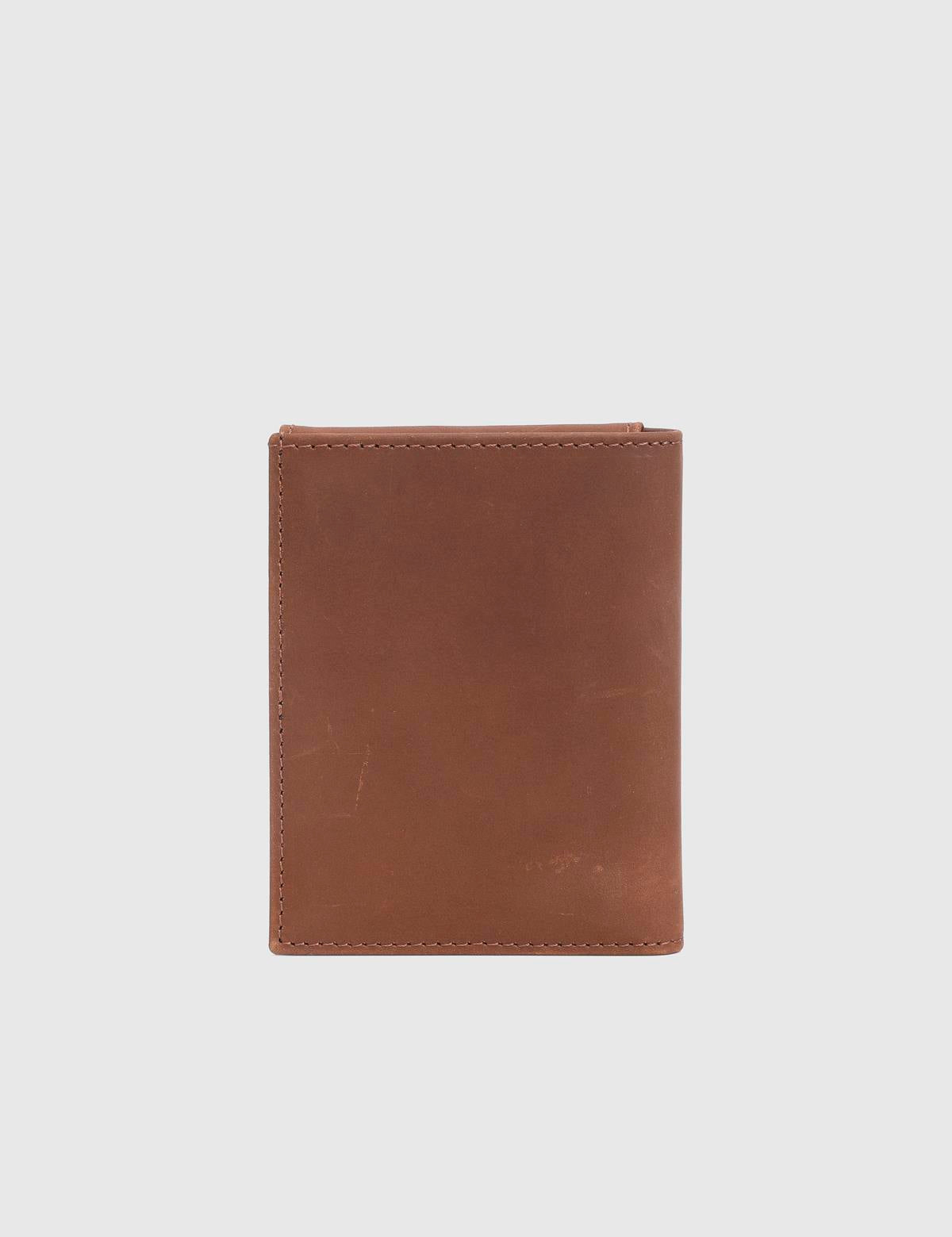 Aron Brown Crazy Leather Men's Wallet