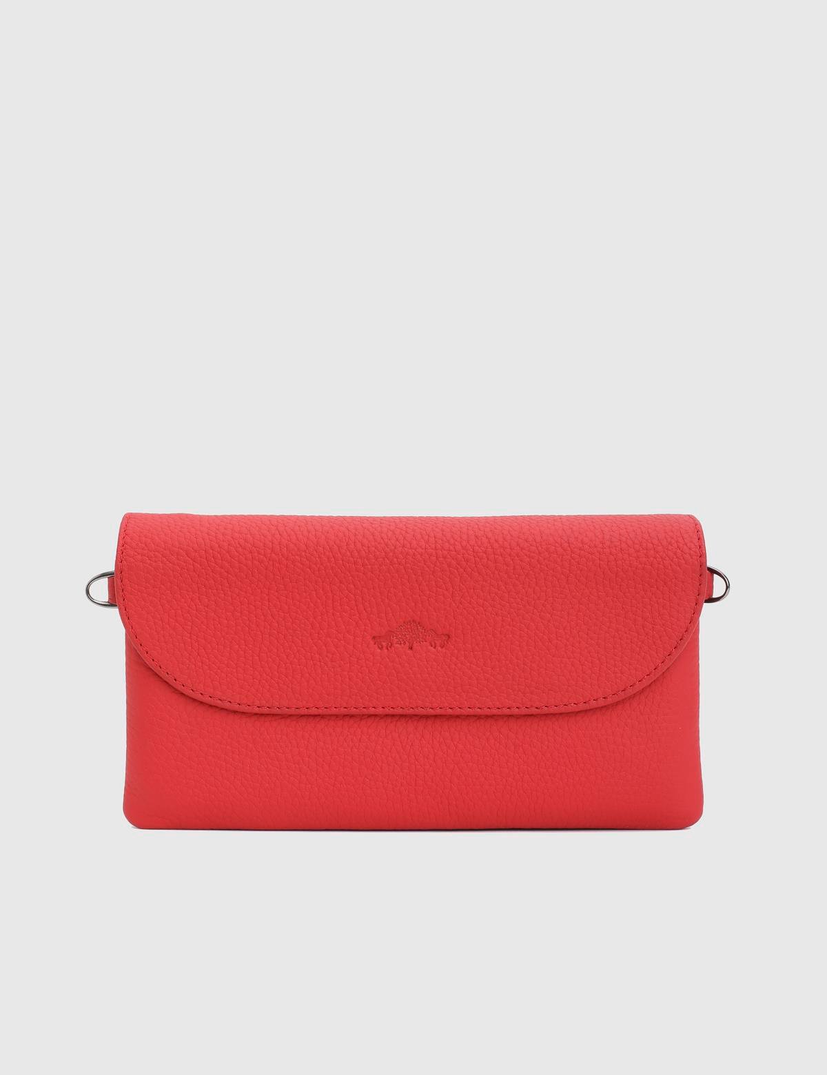 Arvin Red Floater Leather Women's Wallet