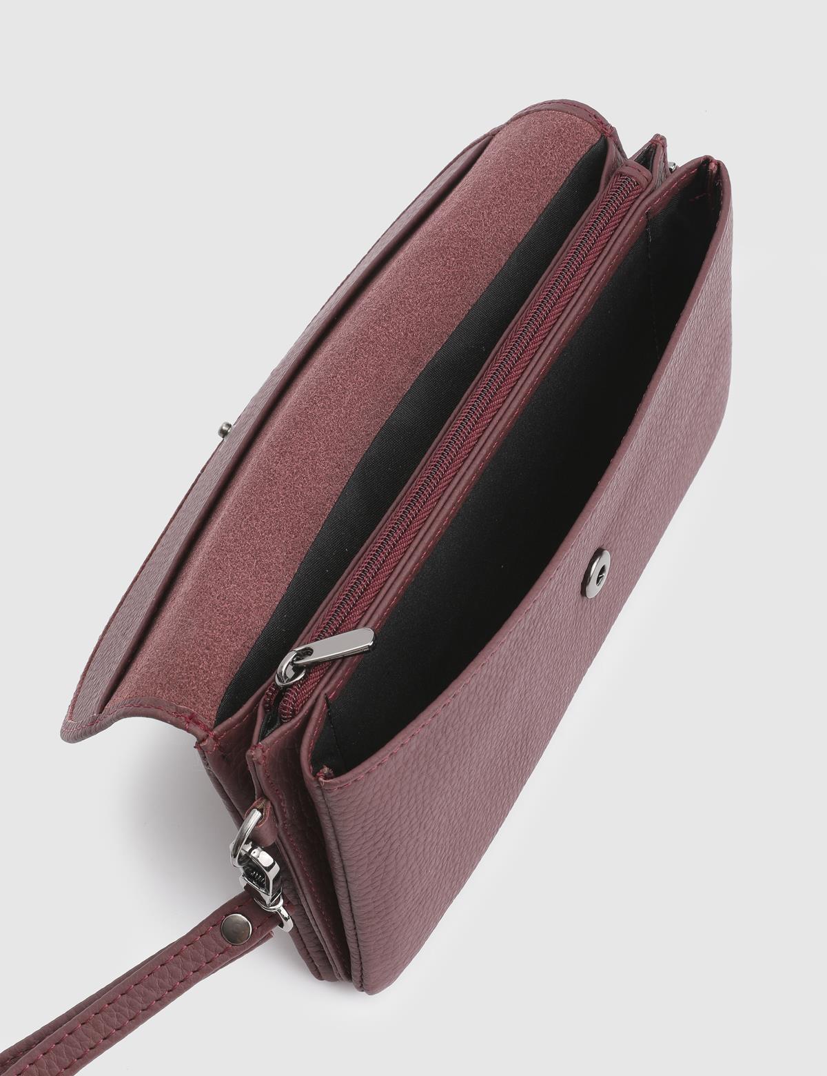 Arvin Purple Floater Leather Women's Wallet