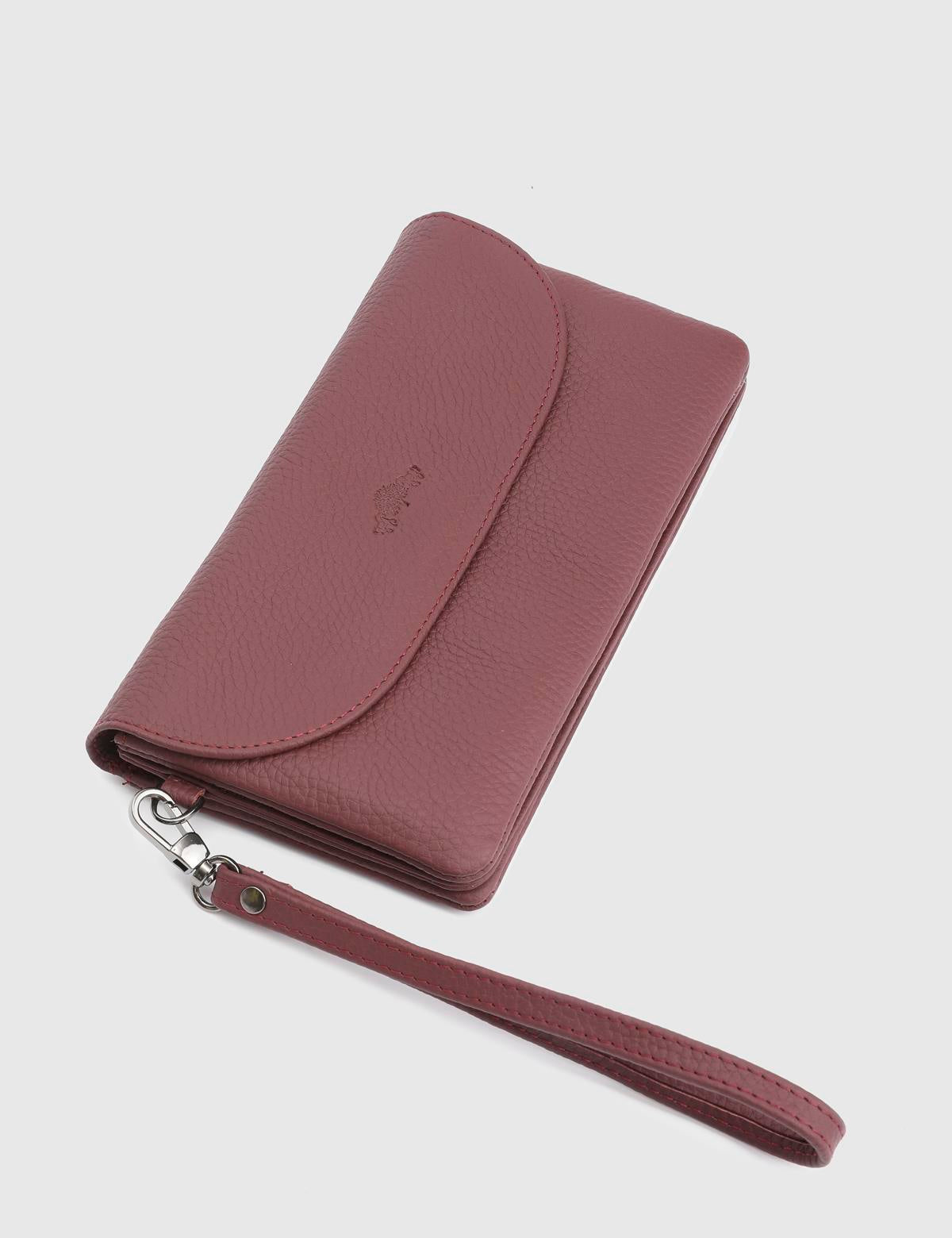 Arvin Purple Floater Leather Women's Wallet