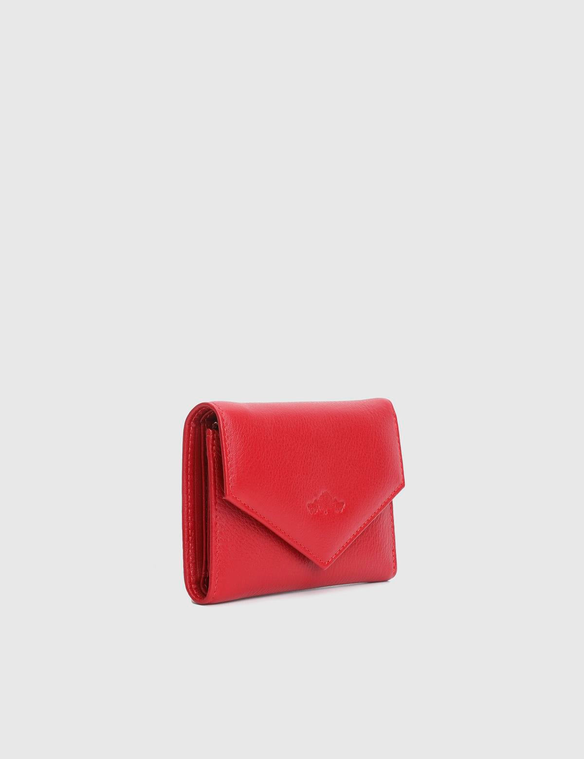 Aryan Red Floater Leather Women's Wallet