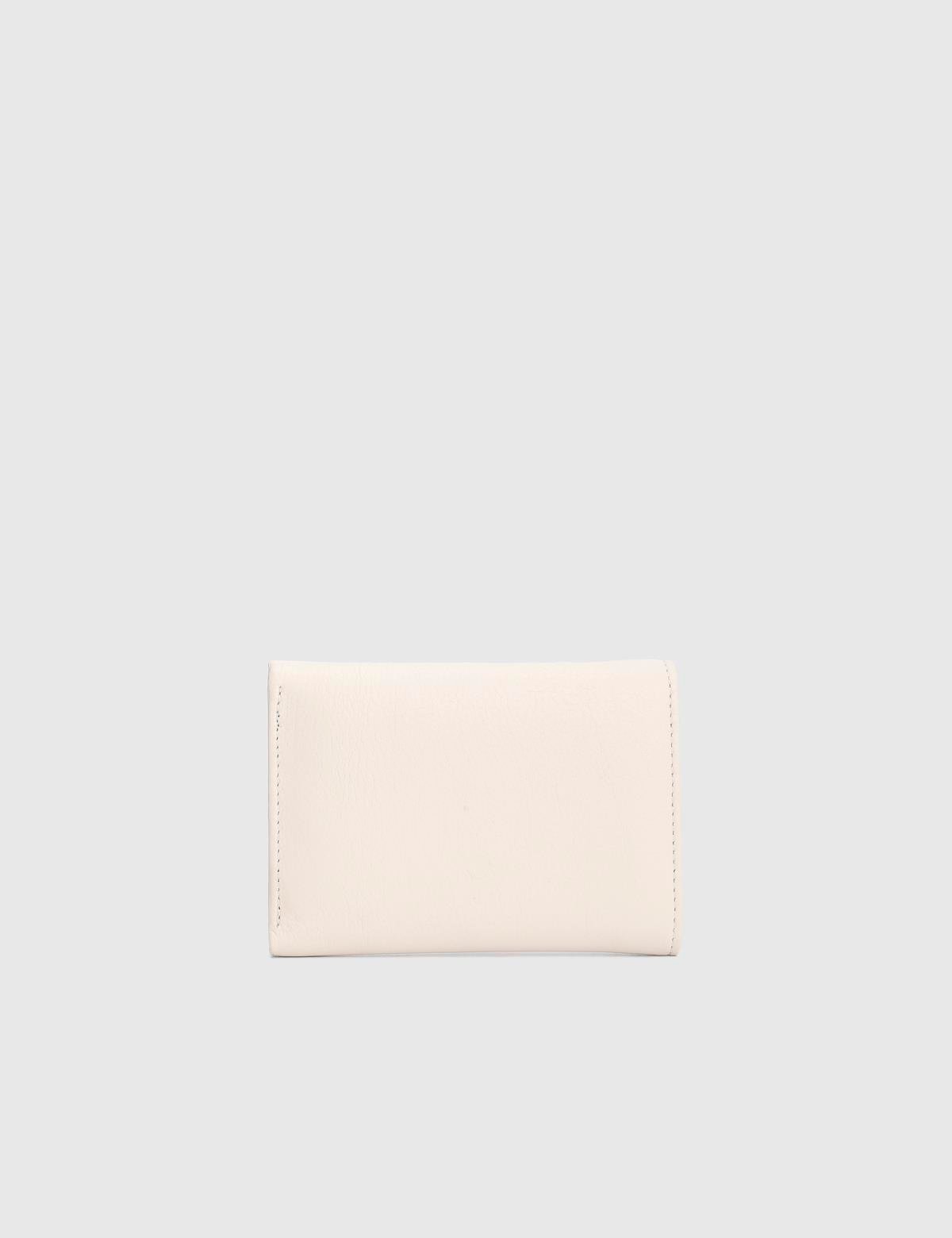 Aryan Cream Floater Leather Women's Wallet