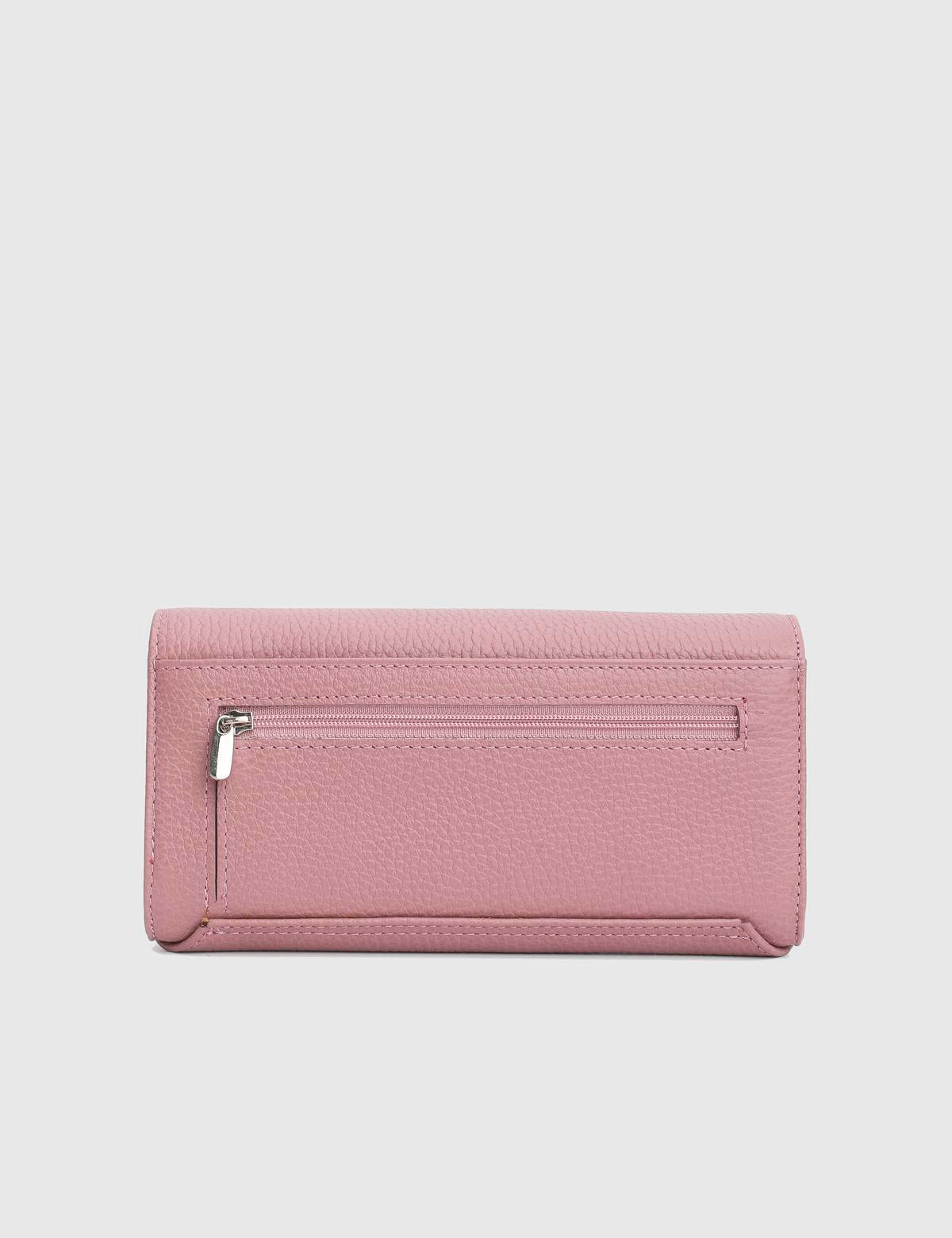 Benson Powder Pink Floater Leather Women's Wallet