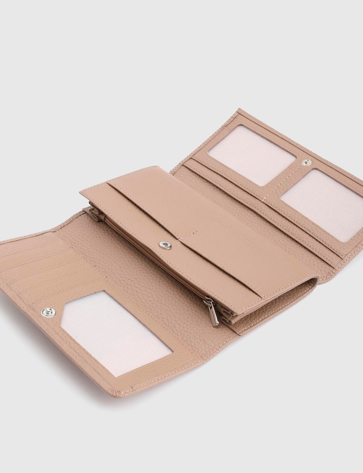 Benson Mink Floater Leather Women's Wallet