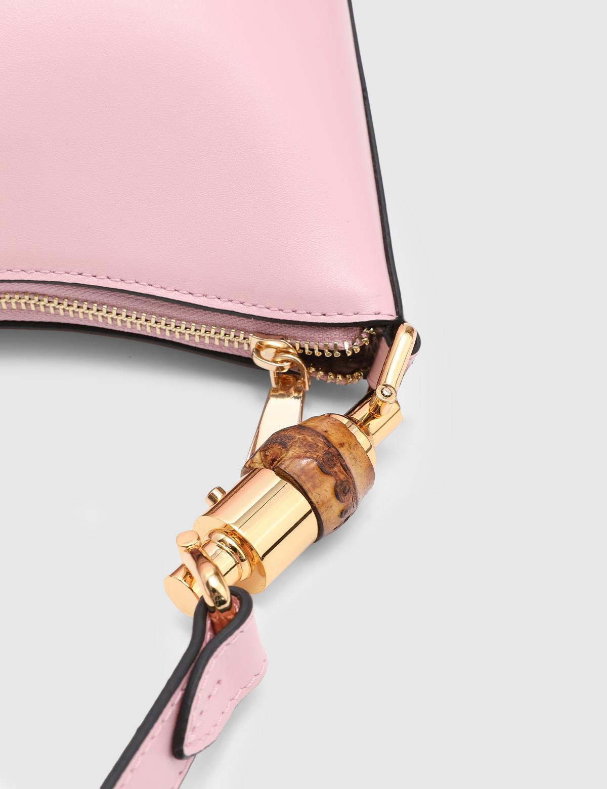 Blaise Pink Floater Leather Women's Shoulder Bag