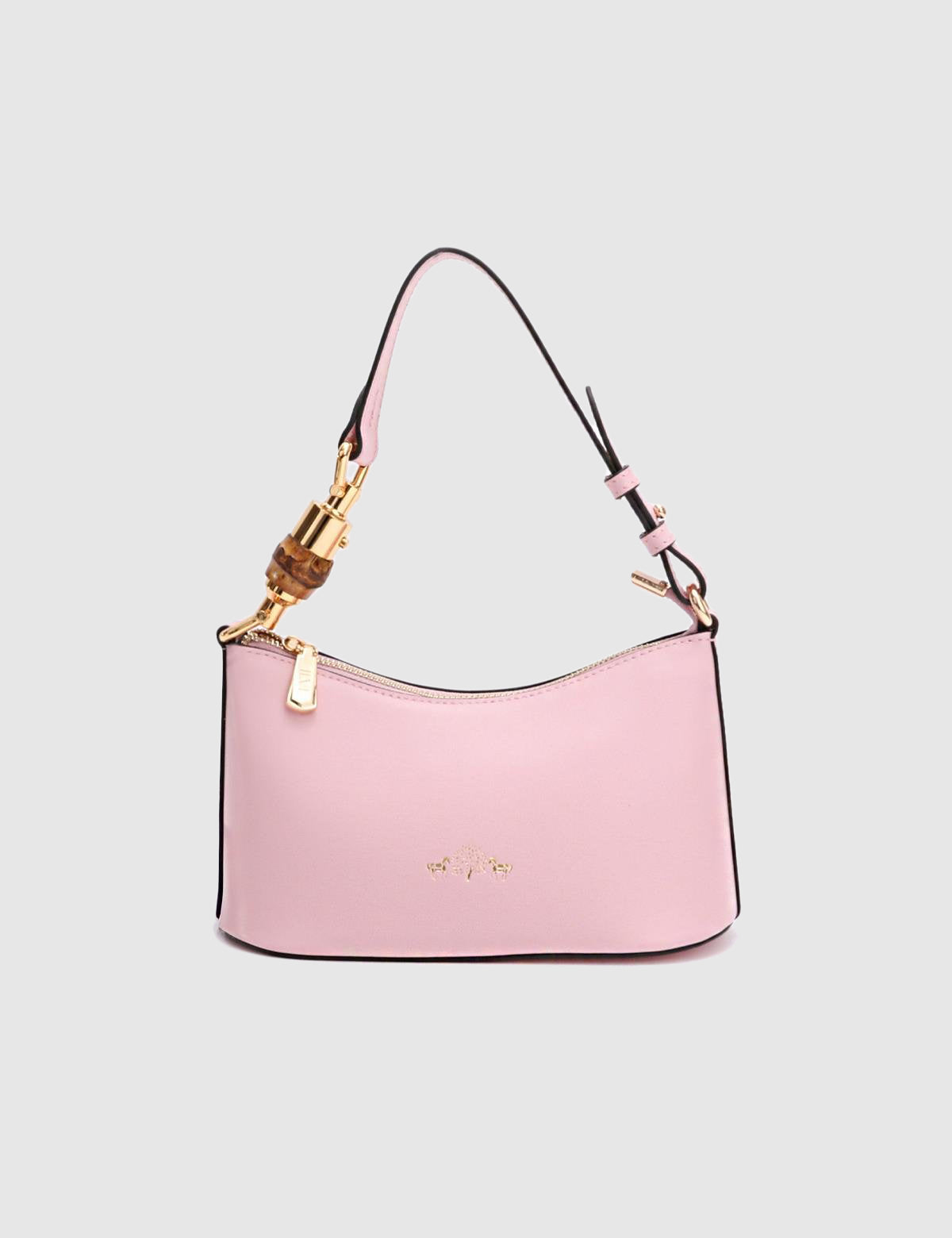 Blaise Pink Floater Leather Women's Shoulder Bag