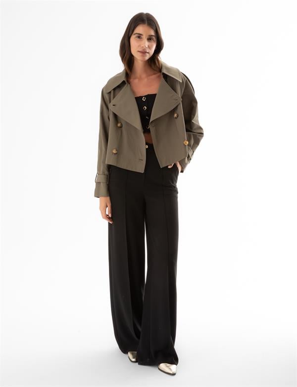 Bolton Khaki Women's Trench Coat