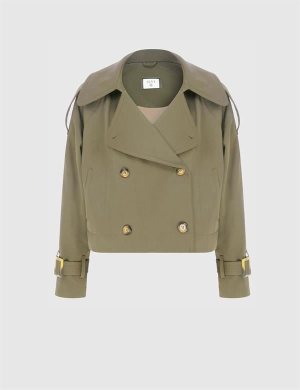 Bolton Khaki Women's Trench Coat
