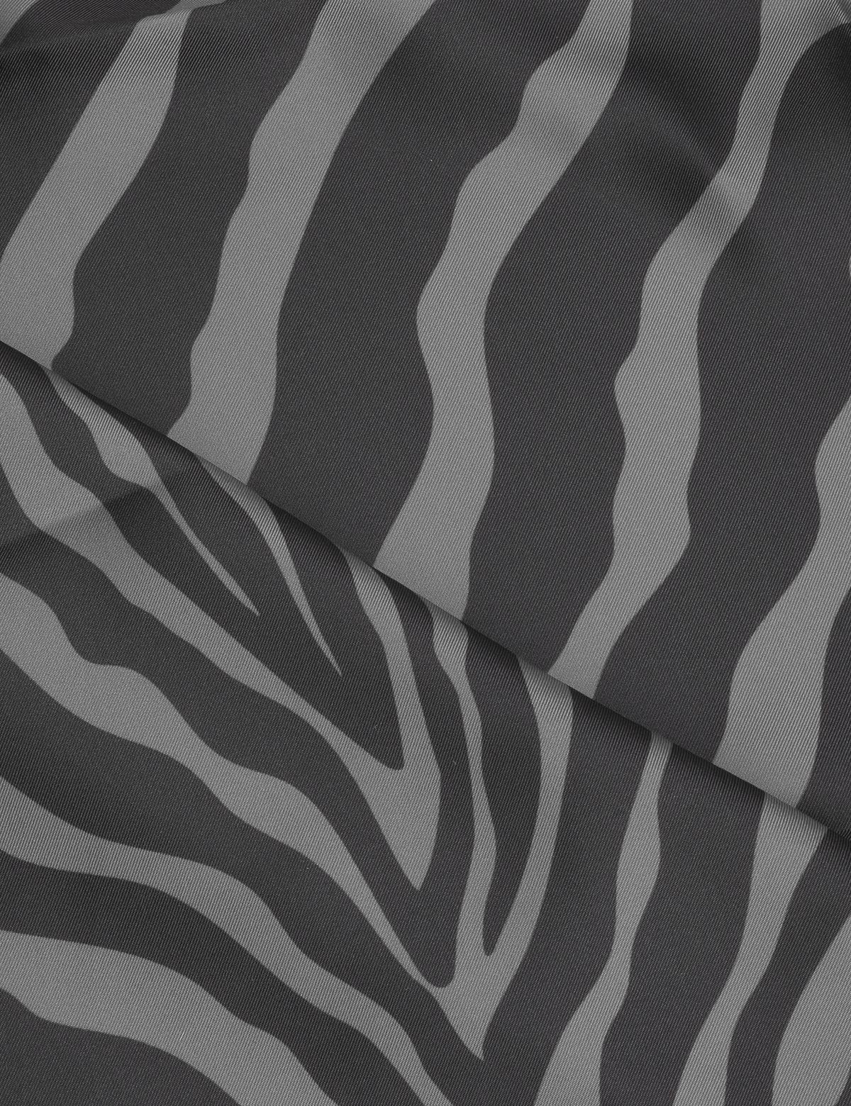 Brycen Grey Silk Twill Women's Scarf