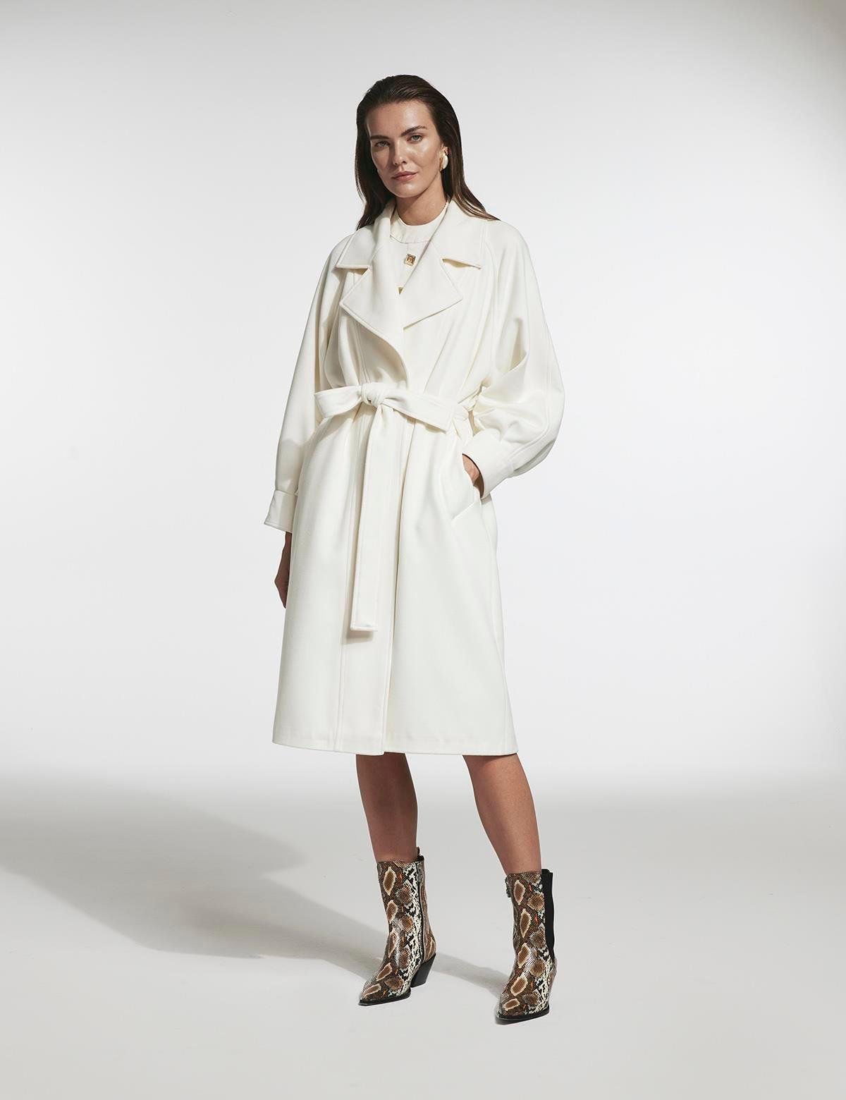 Camila Ecru Women's Coat