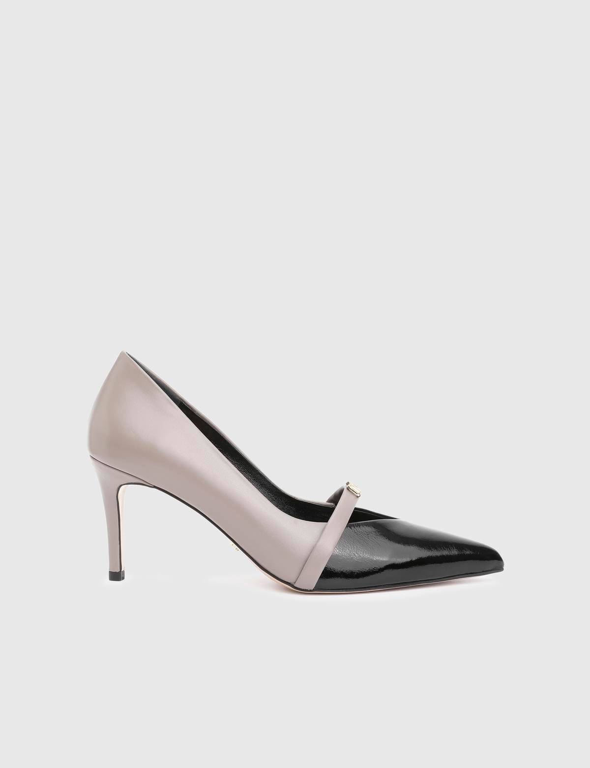 Charo Mink Leather Women's Pump