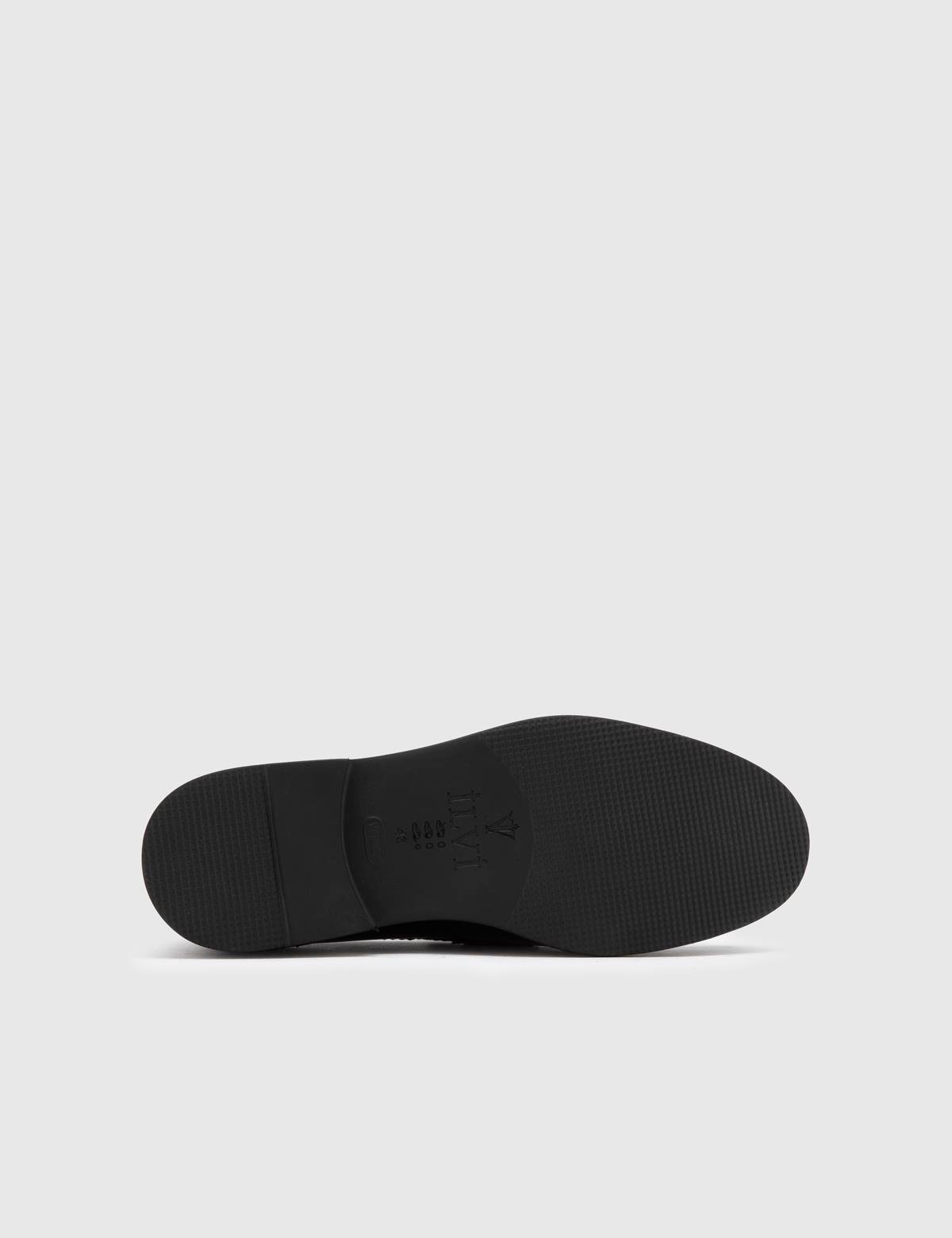 Cristiano Navy Blue Florentic Leather Men's Loafer