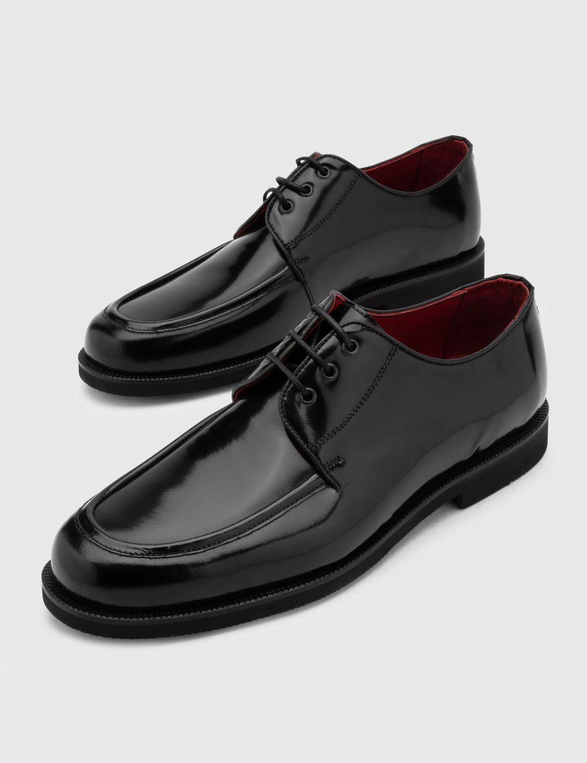 Damiano Black Florentic Leather Men's Oxford