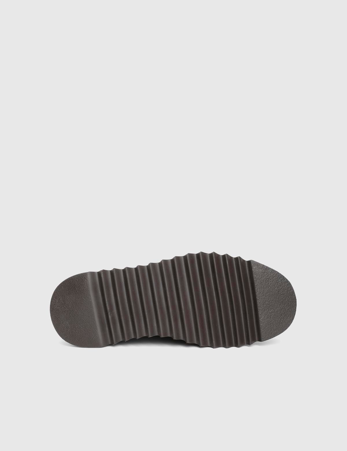 Derik Brown Florentic Leather Deer Leather Men's Oxford