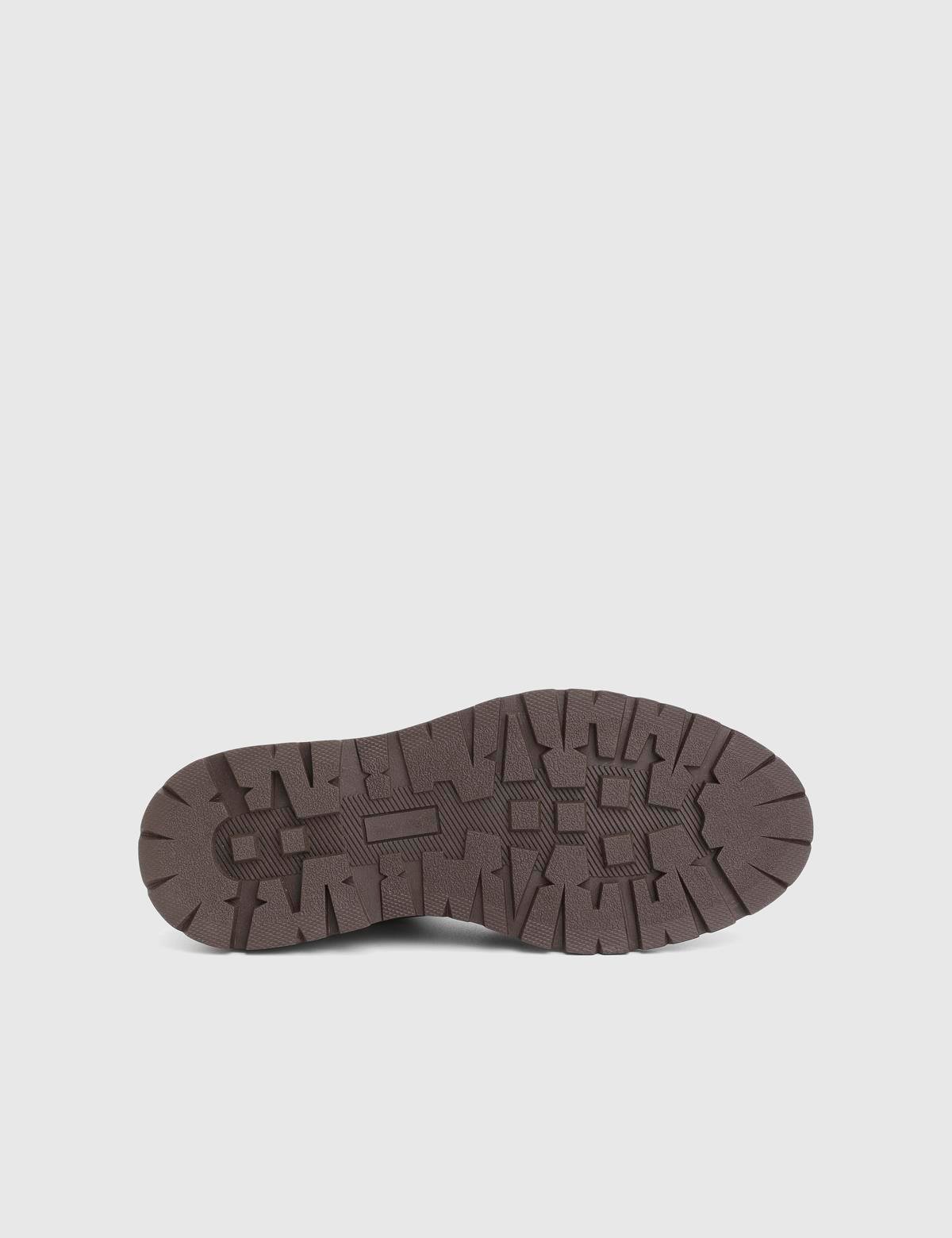 Eduart Brown Leather Crocodile Men's Boot