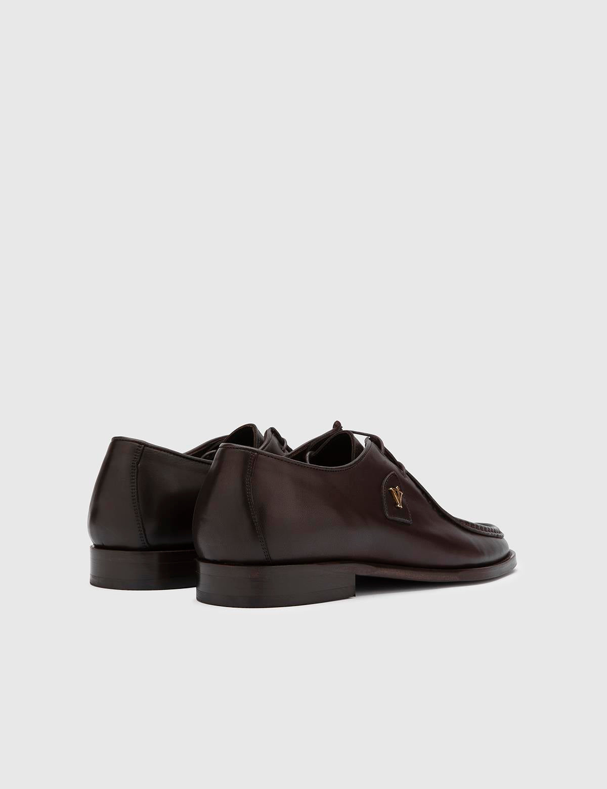 Espoo Brown Aniline Leather Men's Oxford