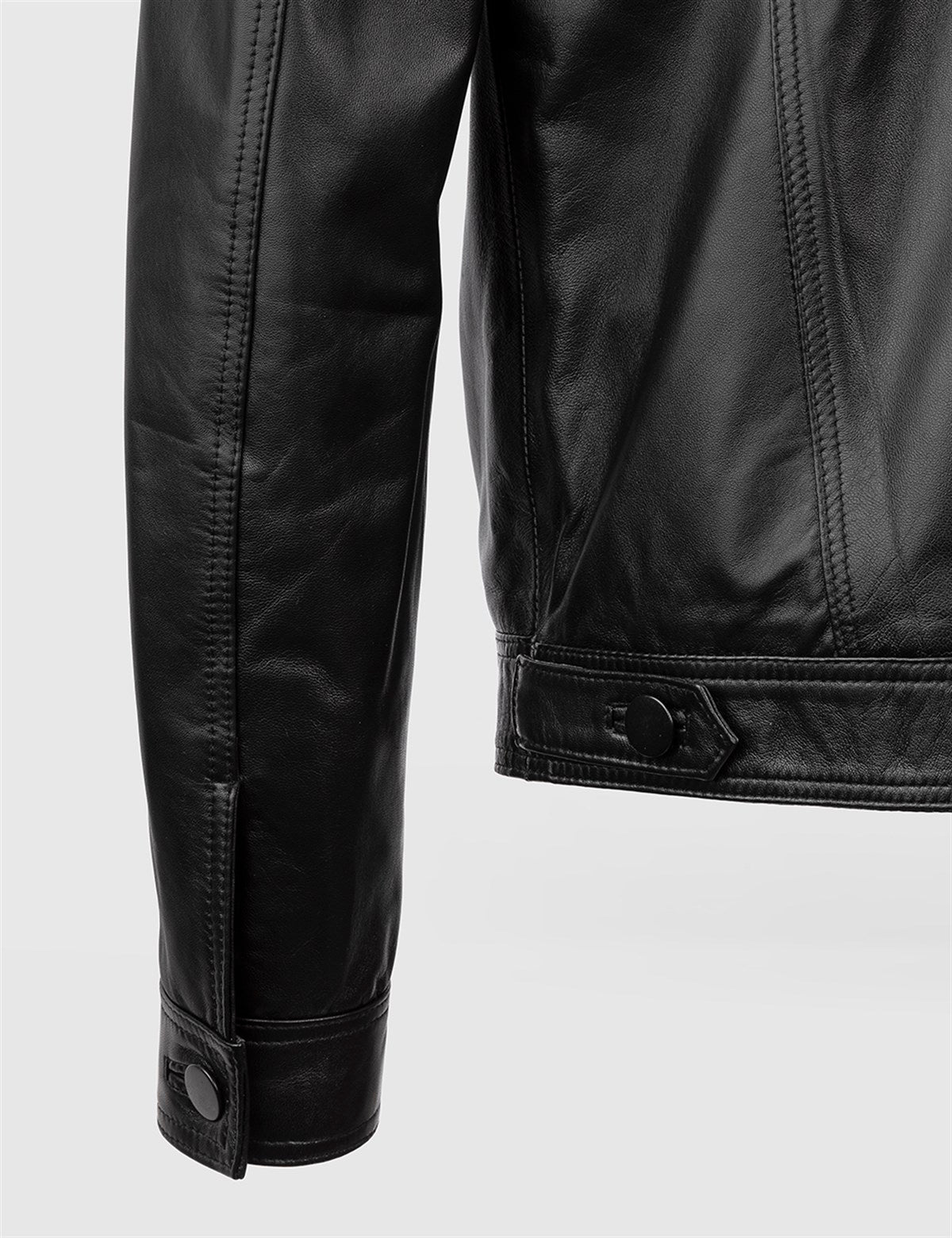 Faida Black Men's Leather Jacket