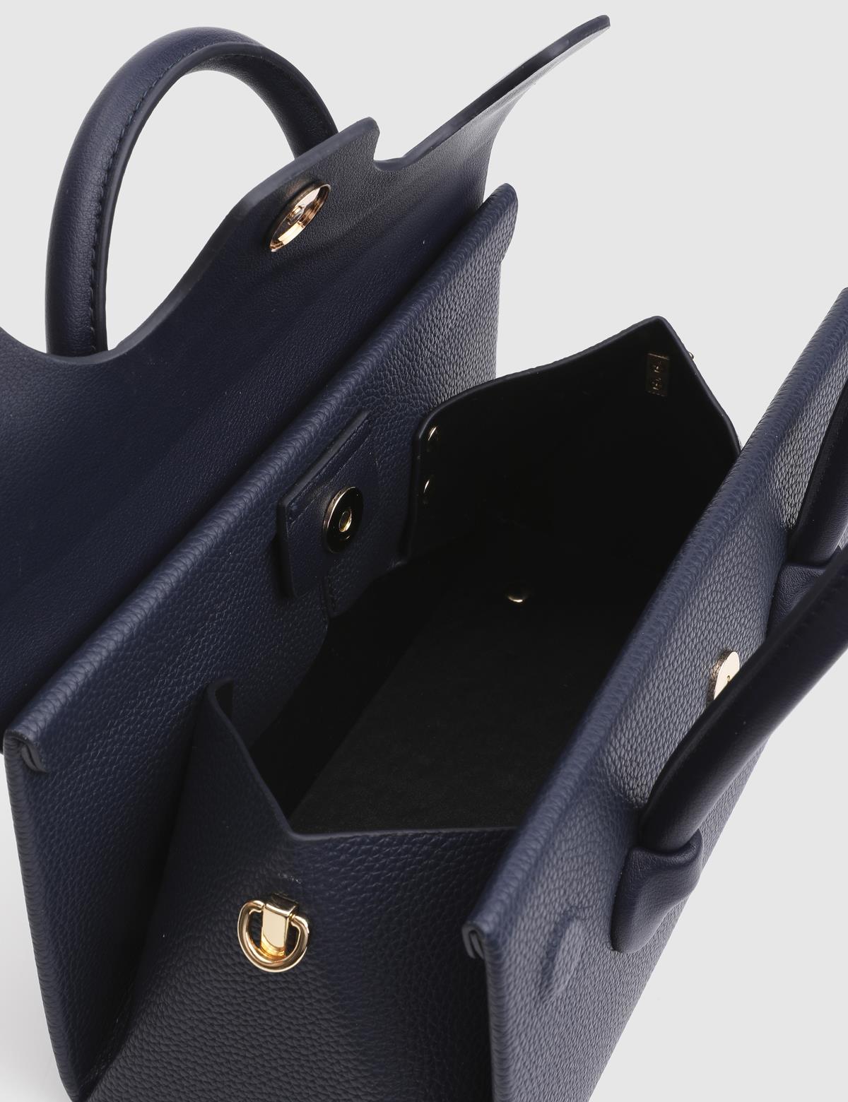 Fausta Navy Blue Women's Handbag