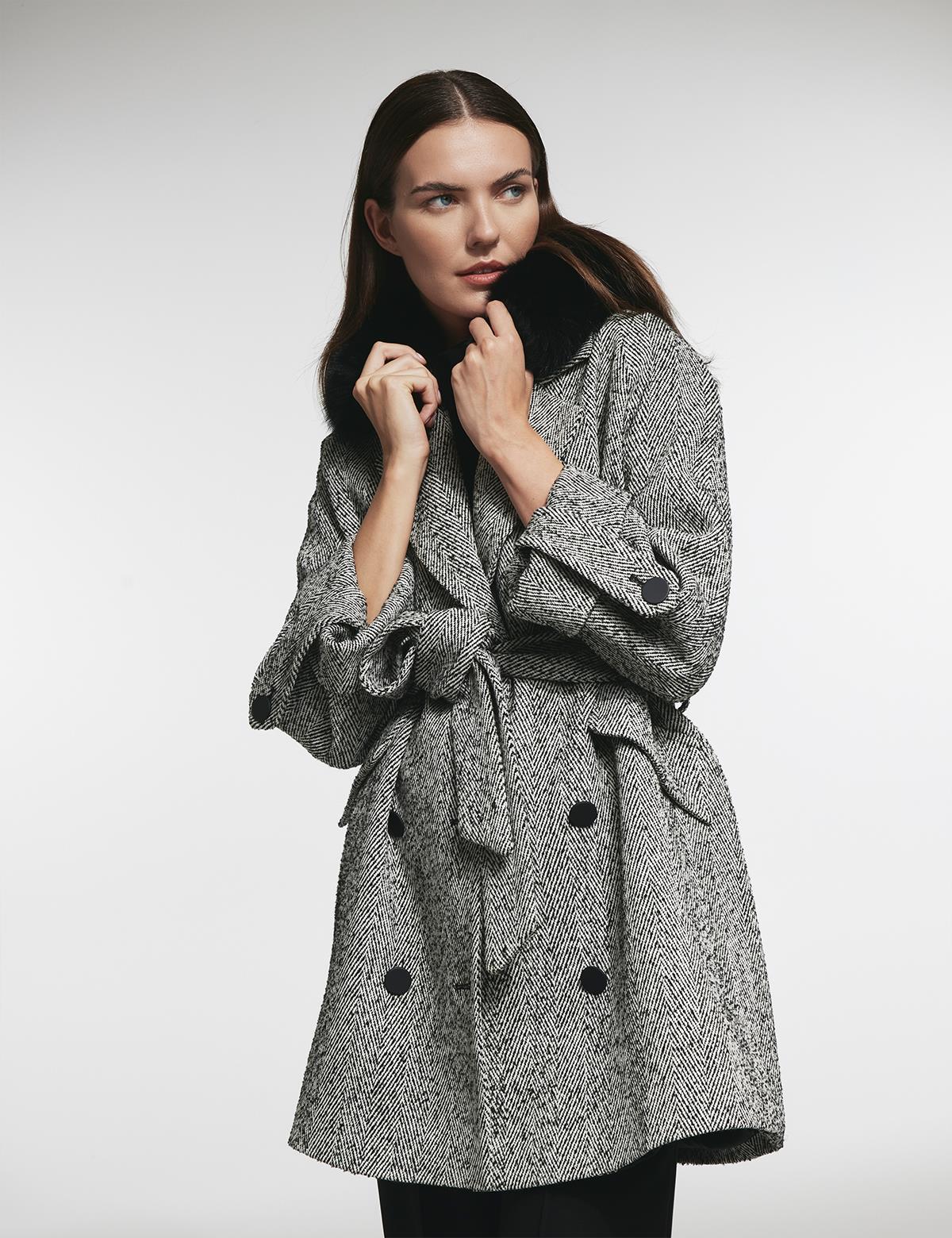 Fertina Grey Women's Coat