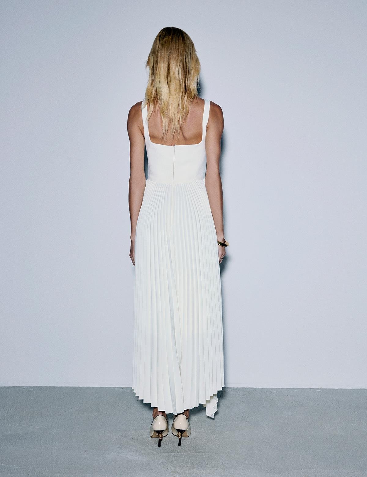 Flora White Women's Dress