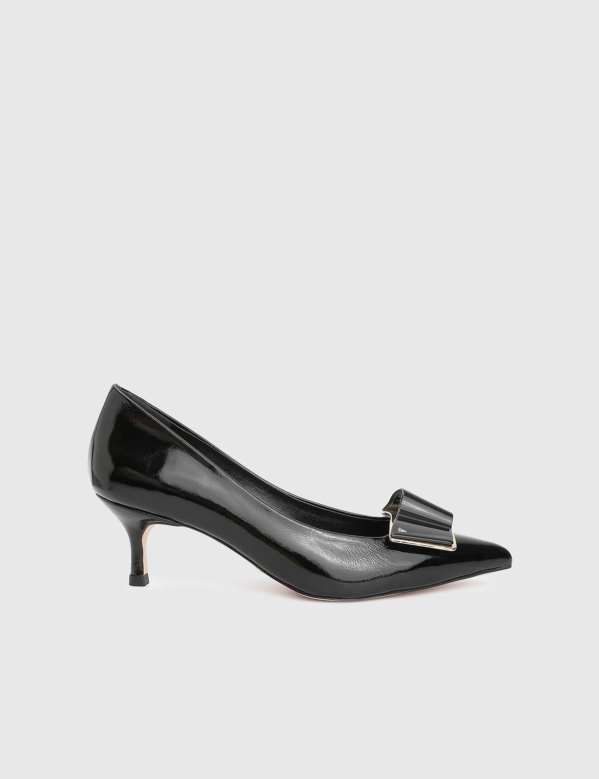 Fury Black Patent Leather Women's Pump