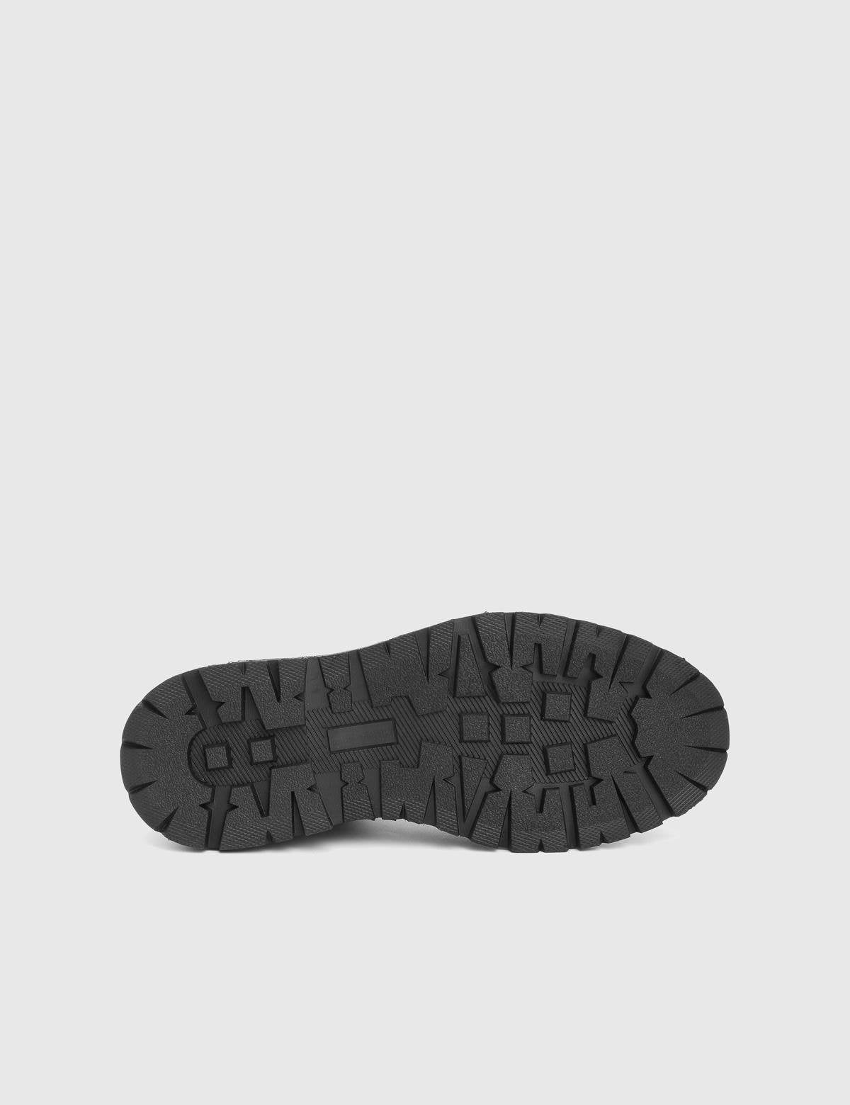 Gelson Black Leather Men's Boot