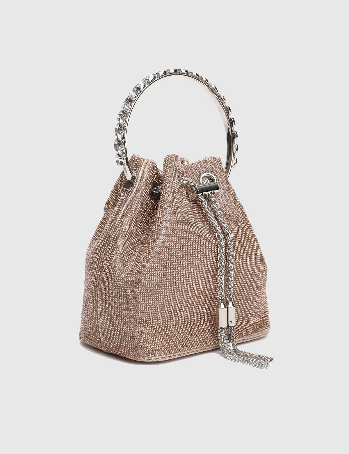 Gores Bronze Women's Handbag with Stones