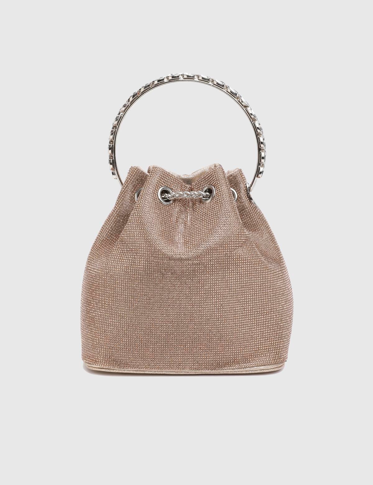 Gores Bronze Women's Handbag with Stones