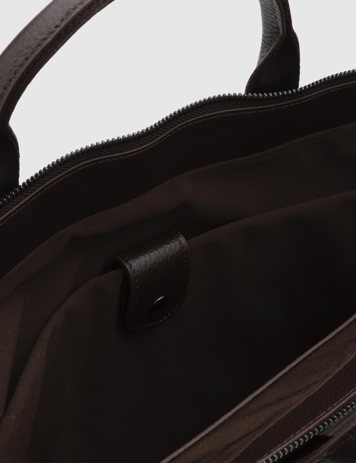 Guido Brown Floater Leather Men's Handbag