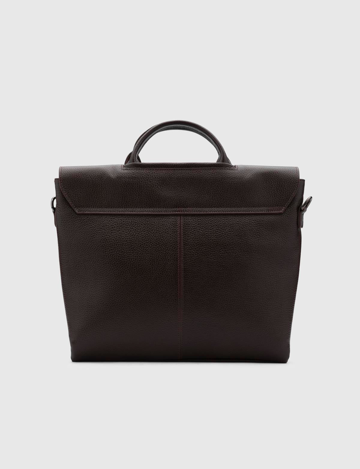 Guido Brown Floater Leather Men's Handbag