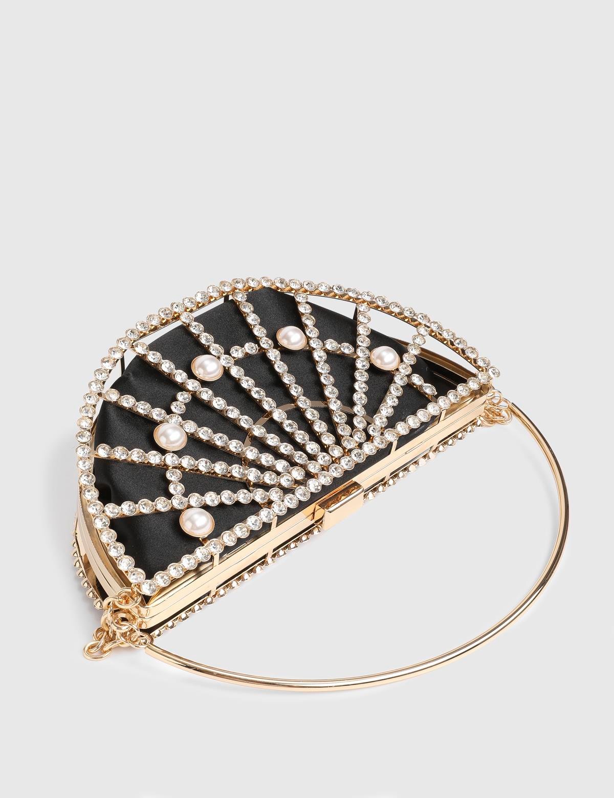 Harju Black Women's Clutch