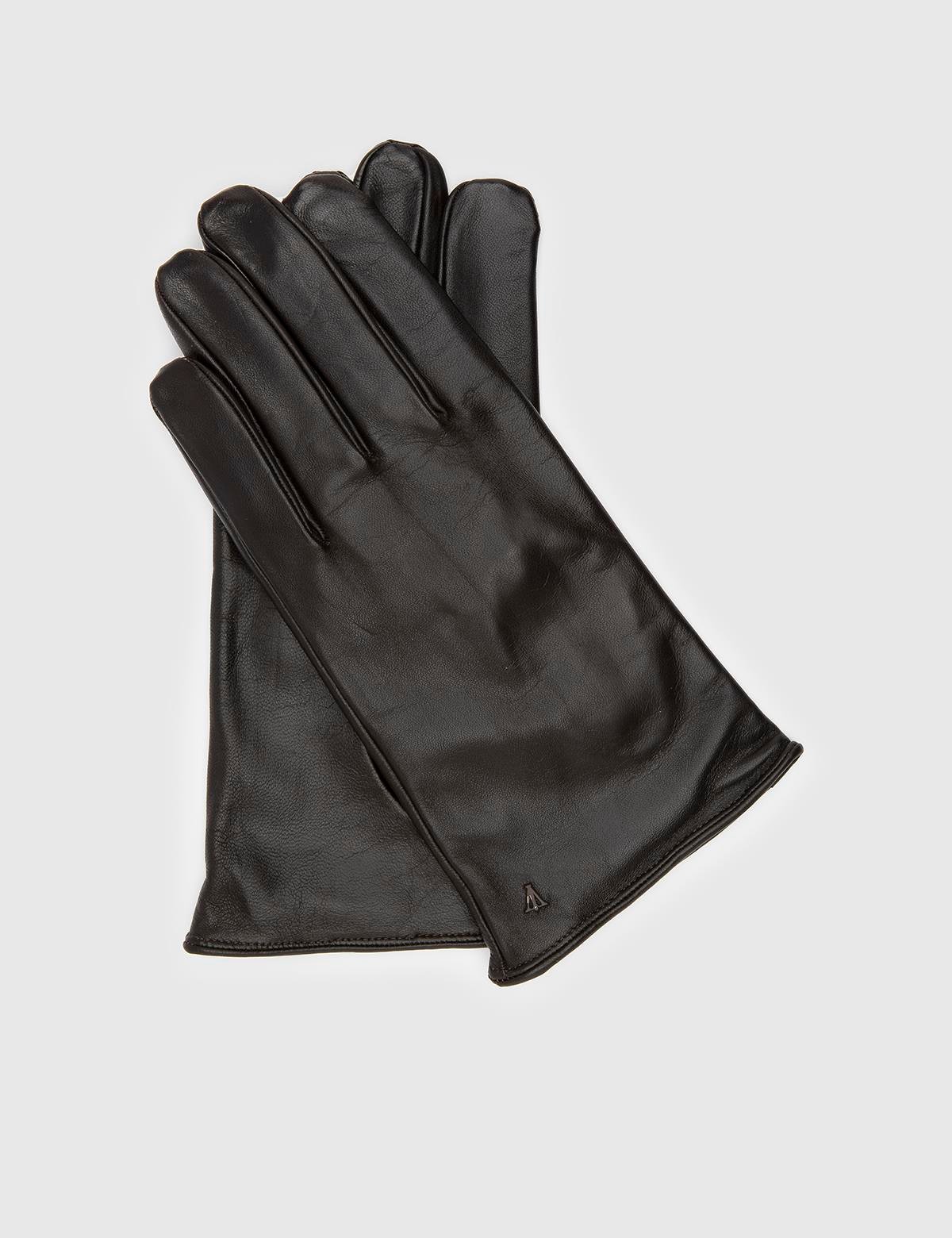 Hartman Brown Men's Leather Gloves
