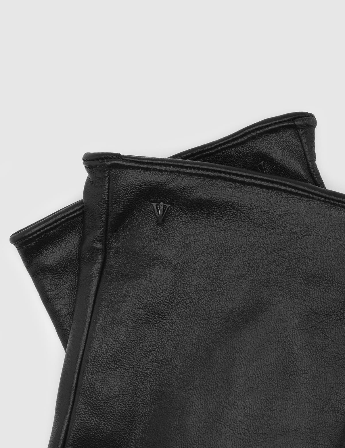 Hartman Black Men's Leather Gloves